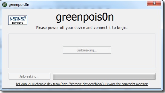 Greenpois0n rc5 Windows 5