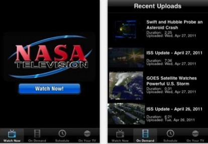Nasa TV App