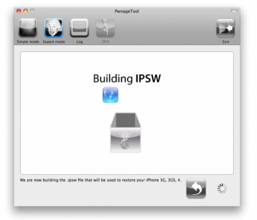 Pwnage tool iOS 4.2.1 - 12