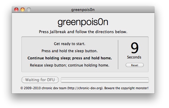 greenpois0nMacJailbreakios4-iPod Touch 3G