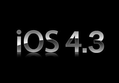 iOS 4.3 final version