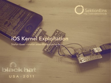 iOS kernel exploitation