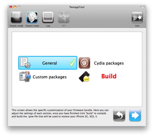 pwnagetool iOS 4.2.1 - 1 Mac jailbreak