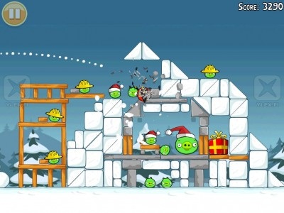 Angry Birds christmas version3