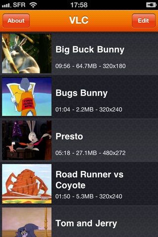 VLC media player for apple iPhone
